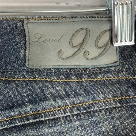 Anthropologie | Level 99 Wide Leg Flare Jeans - Picture 4 of 8